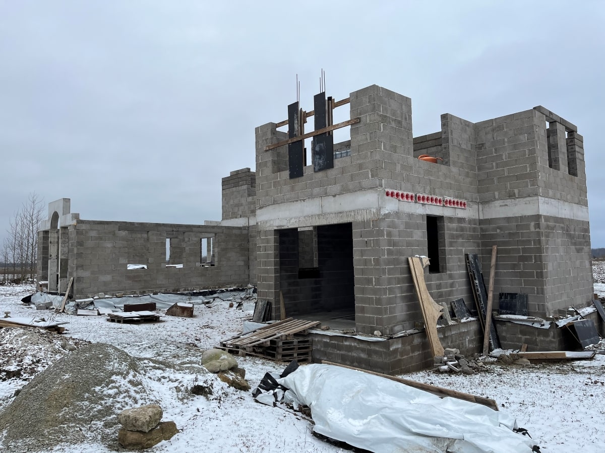 Fibo ehitusplokist maja