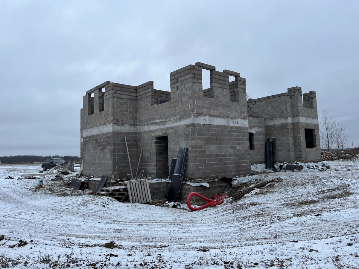 Fibo ehitusplokist maja