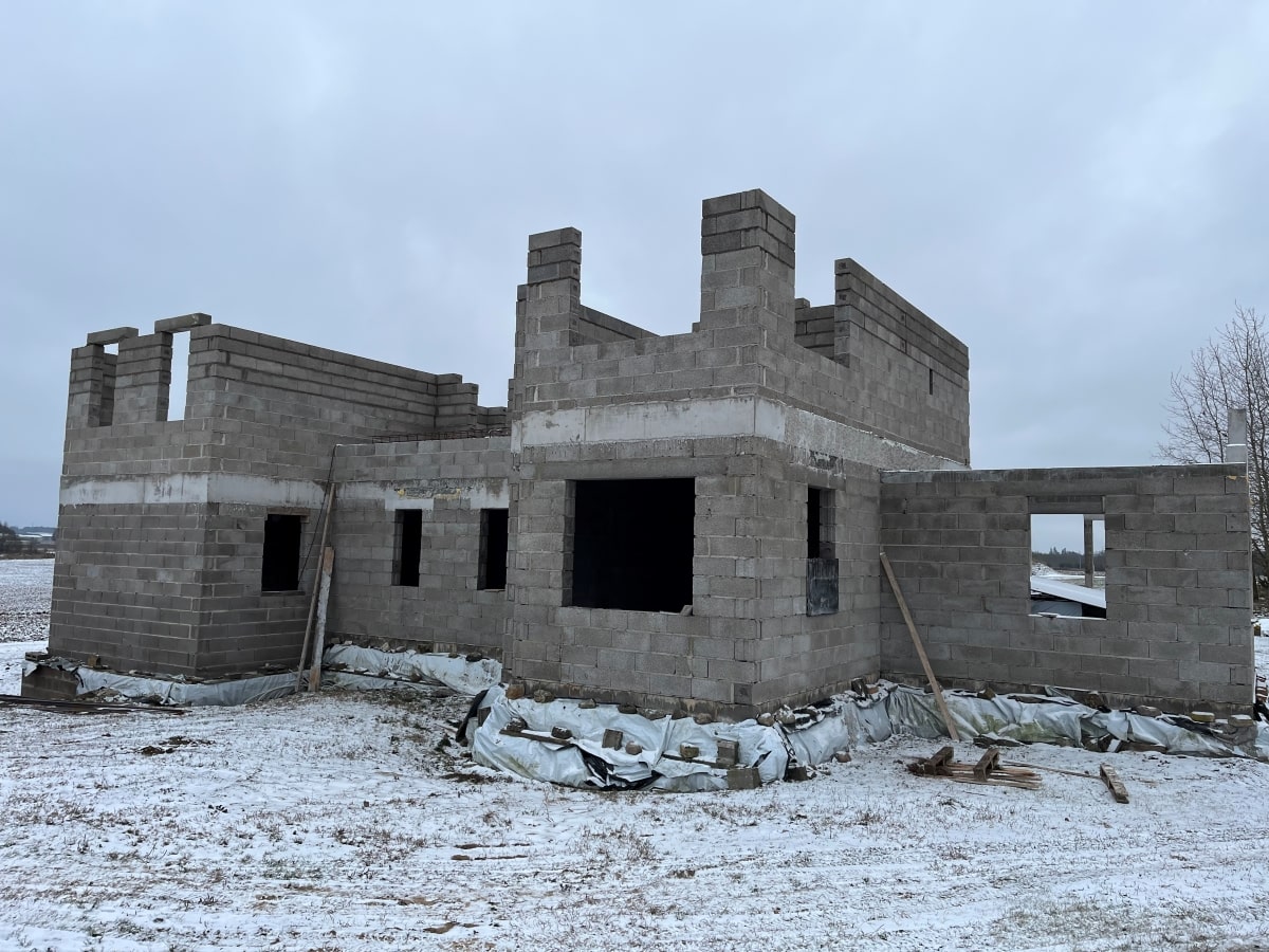 Fibo ehitusplokist maja