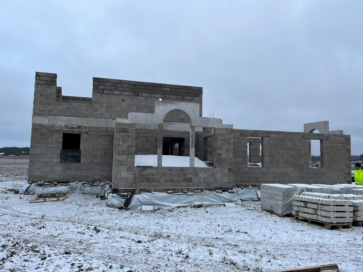 Fibo ehitusplokist maja