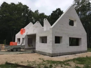 Bauroc ehitusplokist maja